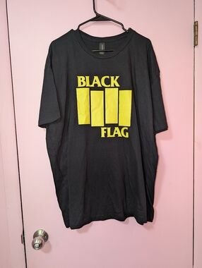 Black Flag Punk Band T-Shirt